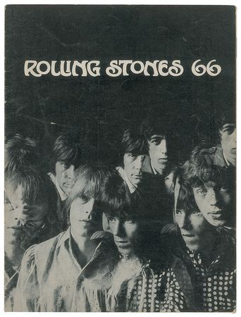 Lot #5131  Rolling Stones and Yardbirds 1966 British Tour Program - Image 1