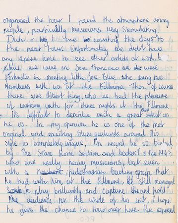 Lot #5137 Mick Taylor Autograph Letter Signed - Image 2