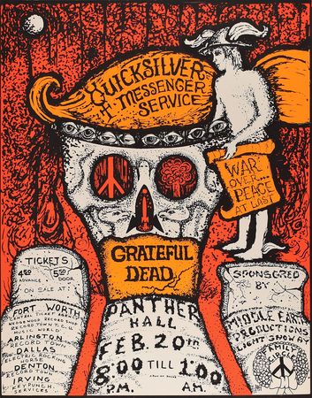 Lot #5150  Grateful Dead and Quicksilver Messenger