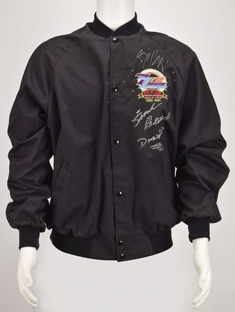 Lot #5459  ZZ Top Signed Tour Jacket - Image 1