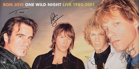 Lot #5463  Bon Jovi Signed Poster - Image 1