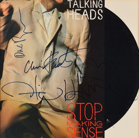 Lot #5457  Talking Heads Signed Album - Image 1