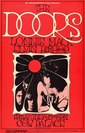 Lot #5140 The Doors Cow Palace Poster