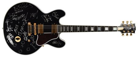 Lot #5189 B. B. King's Studio-Used and Multi-Signed Guitar - Image 1