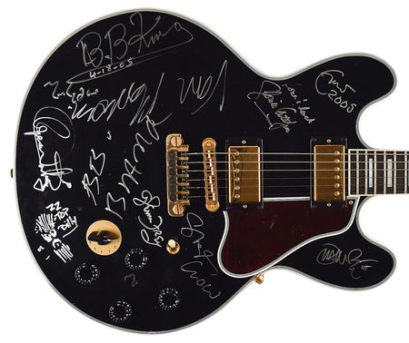 Lot #5189 B. B. King's Studio-Used and Multi-Signed Guitar - Image 2