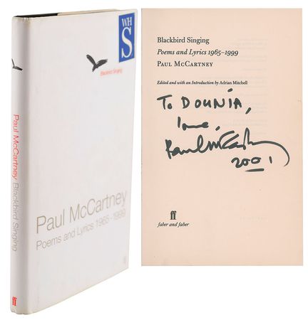 Lot #5086 Paul McCartney Signed Book - Image 1