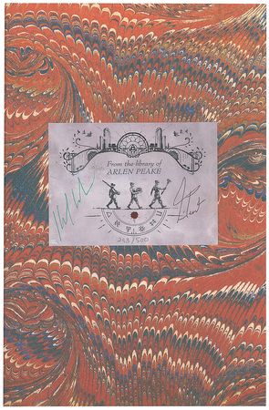 Lot #5455  Rush: Neil Peart Signed Book - Image 2