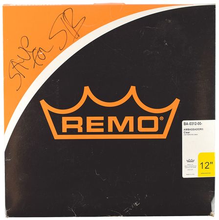 Lot #5290  Boston: Sib Hashian's Signed Drum Head - Image 2