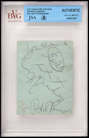 Lot #5261 The Who Signed Ticket - Image 1