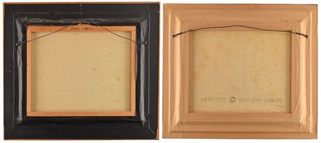 Lot #5284  Boston: Sib Hashian's Pair of Original Paintings by Hiro Yamagata - Image 2