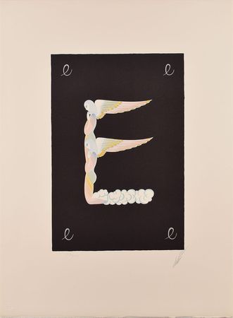 Lot #5268  Boston: Sib Hashian's 'The Alphabet Suite' by Erte - Image 9