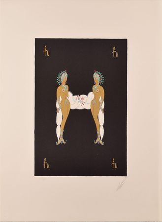 Lot #5268  Boston: Sib Hashian's 'The Alphabet Suite' by Erte - Image 12