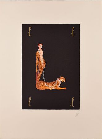 Lot #5268  Boston: Sib Hashian's 'The Alphabet Suite' by Erte - Image 16