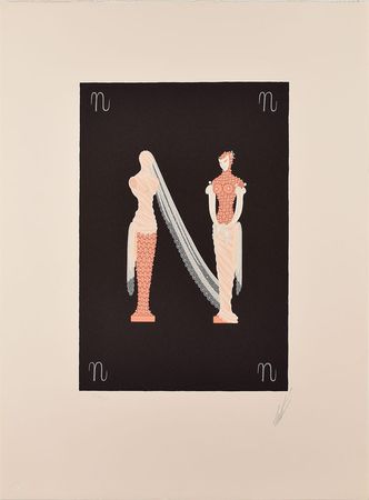 Lot #5268  Boston: Sib Hashian's 'The Alphabet Suite' by Erte - Image 18