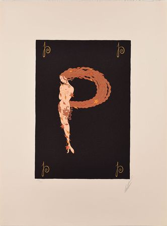 Lot #5268  Boston: Sib Hashian's 'The Alphabet Suite' by Erte - Image 20