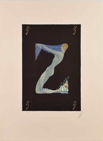 Lot #5268  Boston: Sib Hashian's 'The Alphabet Suite' by Erte - Image 30