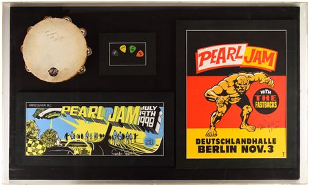 Lot #5414  Pearl Jam: Eddie Vedder's Stage-Used