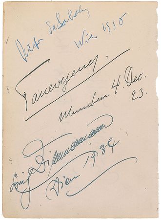 Lot #531  Conductors and Singers - Image 1