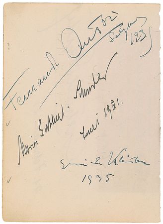 Lot #531  Conductors and Singers - Image 3