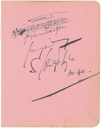 Lot #665 Composers and Musicians Group Lot - Image 3