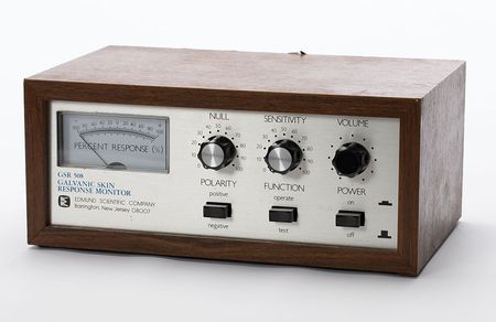 Lot #339 Biomedical Galvanic Skin Monitor and Brain Wave Monitor Lot of (2) Monitors - Image 1