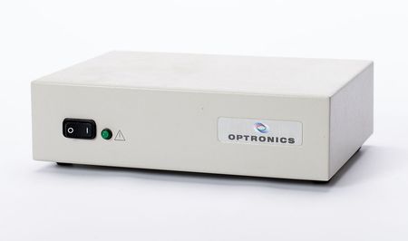 Lot #369  Optronics Microscope Camera Head with Power Supply - Image 1