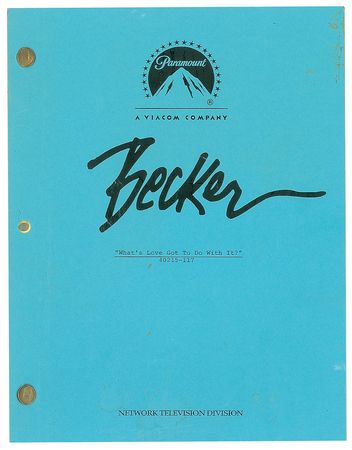 Lot #767 Jorge Garcia's Script for Becker - Image 1