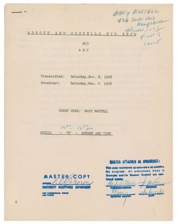 Lot #756 The Abbott and Costello Show - Image 3