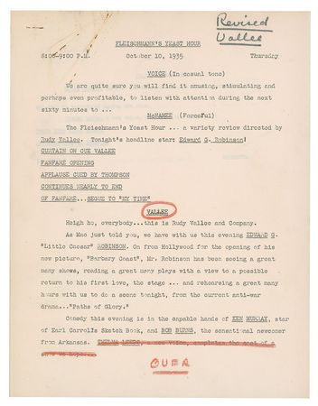 Lot #872 Rudy Vallee - Image 3