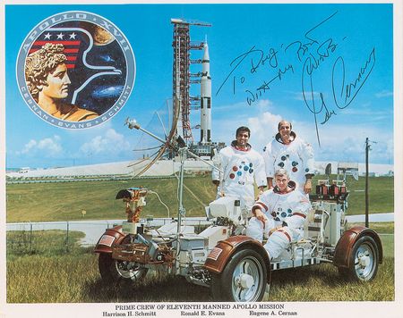 Lot #8488 Gene Cernan - Image 1