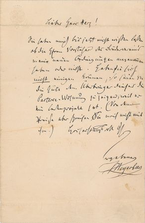 Lot #672 Giacomo Meyerbeer - Image 1