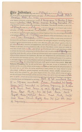 Lot #208 Frederick Douglass Signed Document - Image 2
