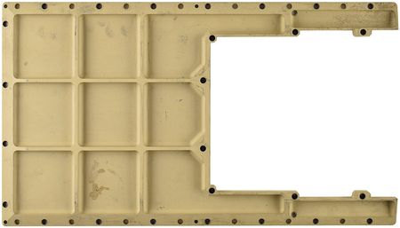 Lot #406 Apollo Block II AGC Top and Bottom Plates Agc Plates - Image 2