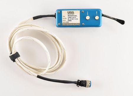 Lot #520 Space Shuttle Handheld Microphone Microphone - Image 1