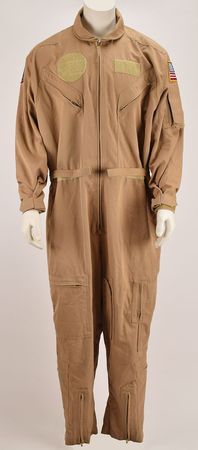 Lot #518 Space Shuttle Escape Crew Team Member Coverall Suit Coverall Suit - Image 1