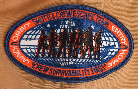 Lot #518 Space Shuttle Escape Crew Team Member Coverall Suit Coverall Suit - Image 5