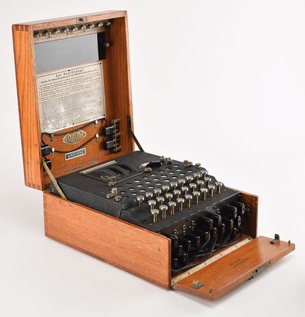 Lot #322 German 1935 Enigma Machine: Fully functioning 1935 Enigma I machine used by the German military - Image 9