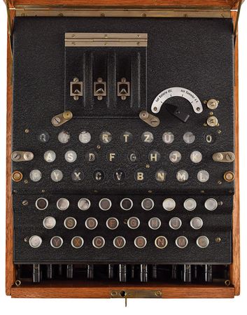 Lot #322 German 1935 Enigma Machine: Fully functioning 1935 Enigma I machine used by the German military - Image 11