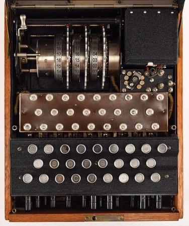 Lot #322 German 1935 Enigma Machine: Fully functioning 1935 Enigma I machine used by the German military - Image 13