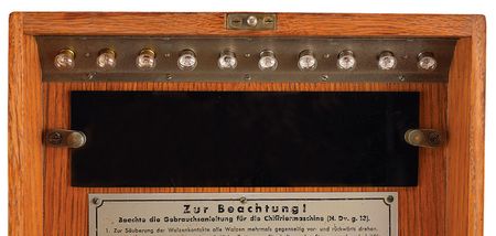 Lot #322 German 1935 Enigma Machine: Fully functioning 1935 Enigma I machine used by the German military - Image 20