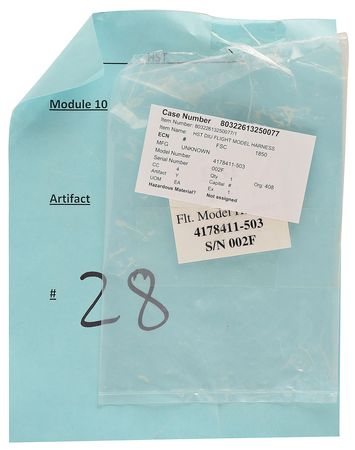 Lot #482 Hubble Space Telescope DIU Flight Model Harness Wiring Harness - Image 4