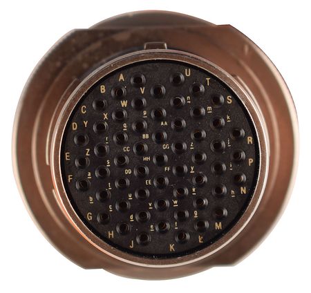 Lot #481 Hubble Space Telescope CASH Turnaround Plug and Connector Cover Turnaround Plug and Connector Cover - Image 4