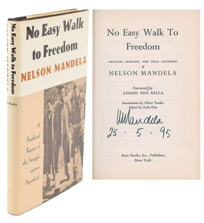 Lot #147 Nelson Mandela Book - Image 1