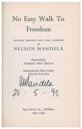Lot #147 Nelson Mandela Book - Image 3