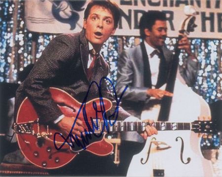 Lot #762  Back to the Future: Fox and Lloyd - Image 1