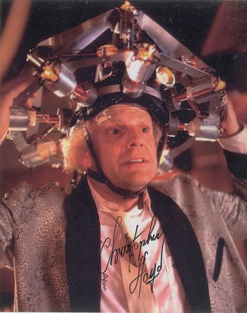 Lot #762  Back to the Future: Fox and Lloyd - Image 2