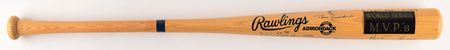 Lot #890 Baseball: World Series MVPs Baseball Bat - Image 1