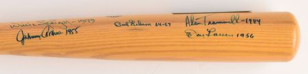 Lot #890 Baseball: World Series MVPs Baseball Bat - Image 2