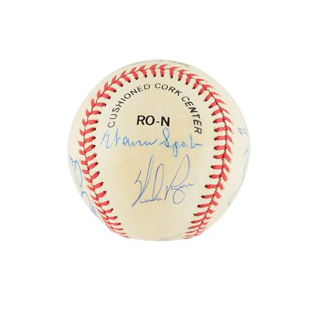 Lot #889 Baseball: 300 Game Winners Baseball - Image 5