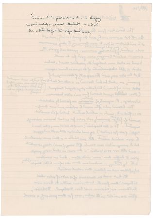 Lot #158 Friedrich Hayek Handwritten Manuscript - Image 3